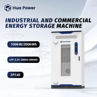 China 100kW/200kWh High-Capacity Outdoor Energy Storage Cabinet for Commercial and Industrial project for sale