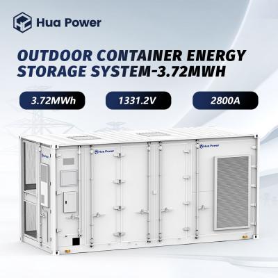 China 3.72MWh Container Energy Storage System Liquid Cooled for Large Scale project for sale