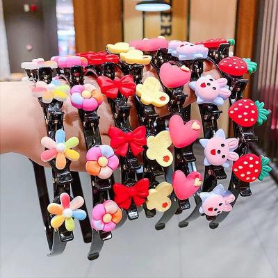 China Lovely Soft Cute Plastic Animal Girls Fruit Flower Cartoon Kids Headbands Kids Hair Accessories Headbands for sale