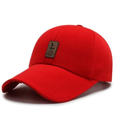 China breathable & Wholesale fashion spot solid color cotton waterproof golf casual sports caps custom made cheap baseball caps for men and women for sale