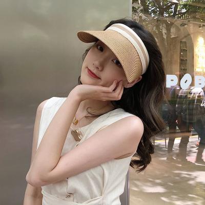 China Wholesale Korean Straw Hats Women Fashion Bucket Straw Hats Women Fashion Bucket Fashion Sun Sun Hat Outdoor High Quality for sale