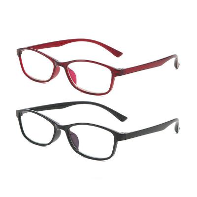 China Anti thin blue light reading glasses filter ray men women wholesale price plastic PC blocking prescription computer reader for sale