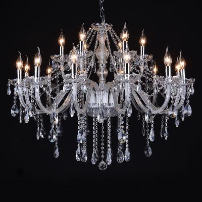 China Modern Italian Style Crystal Chandelier Chandeliers Maria Theresa Crystal Pendant Light for sale