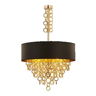 China Nordic Simplicity and Fashion Modern Postmodern Luxury Chandelier Gold Chandelier Living Room Lights for sale