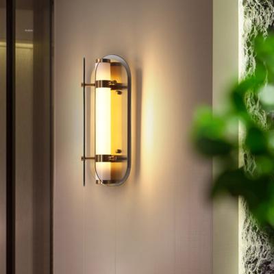 China Modern Glass Wall Light Wall Lamp Art Decor Indoor Decorative Gold Wall Sconce for Living Room Home for sale