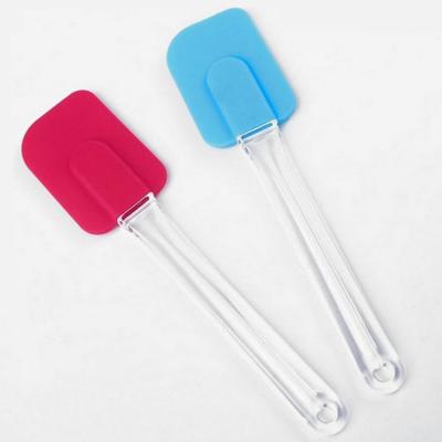 China Factory direct sale cake tools silicone cake icing viable mixing baking spatula for sale