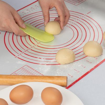 China Sustainable Reusable Non-Stick Silicone Fondant Cake Mat Silicone Food Grade Baking Kneading Pad for sale