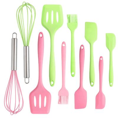 China High Quality Viable Hot Sale Kitchen Accessories Silicone Tools 5 Pcs In One Set Cooking Kitchen Utensils Set for sale