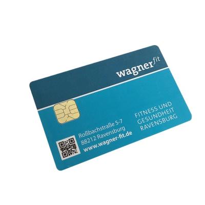 China Dual Interface Card High Security Java Card Smart Card 8K JCOP 2.4.1 J2A040 40K Cpu CUP Contact EMV Smart Card for sale