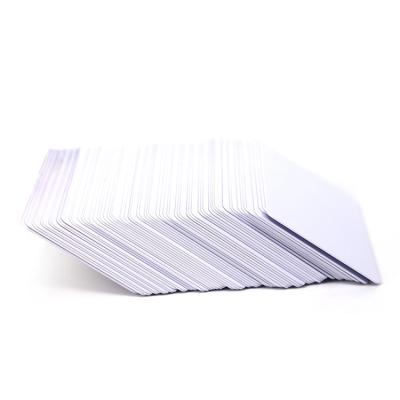 China Waterproof / Waterproof PVC White Blank Plastic ID Card for sale