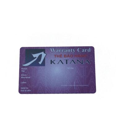 China Premium Quality MINI TAG Clearing Custom Printed PVC Member ID Cards / Club ID Cards for sale