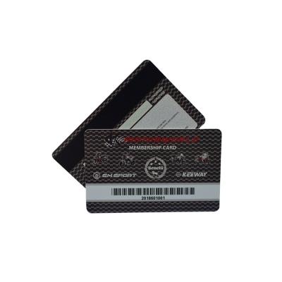 China Waterproof / Waterproof Loco / Hico Magnetic Stripe Smart Card With Chip for sale