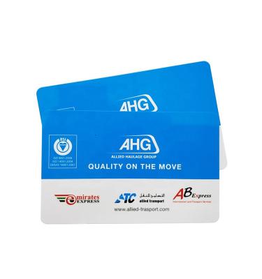 China high quality waterproof/waterproof rfid member contactless smart card with logo for sale