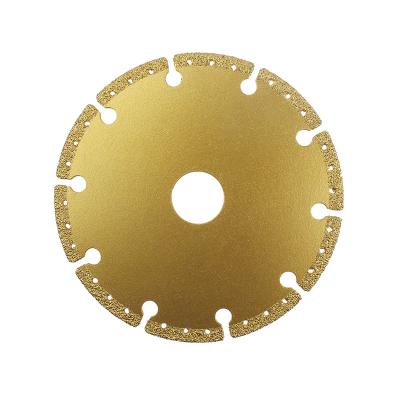 China Multi Purpose Marble Vacuum Brazed Granite Diamond Saw Blade Cutting Disc for sale