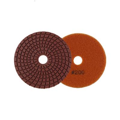 China Diamond Flexible Dry Durable Hand Diamond Polishing Pads For Granite for sale