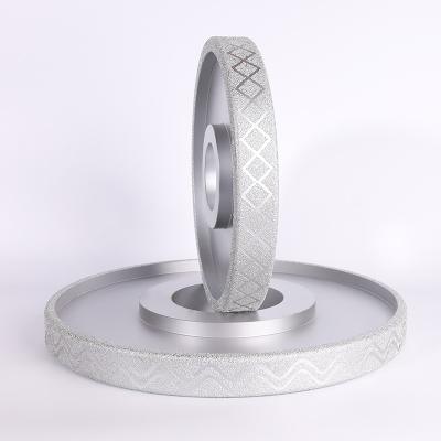 China Aluminum Vacuum Welded Diamond Grinding Wheel For Grinding Metal for sale