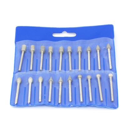 China Durable Rotary Diamond Grinding Drill Bit Carbide Milling Cutter Polishing Abrasive Tools for sale