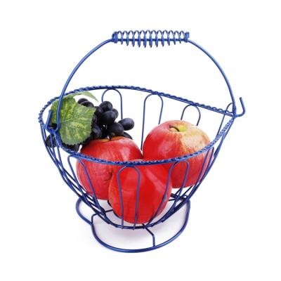 China Viable kitchen and living room fruit rack with discount for desktop display OEM/ODM fruit basket metal factory selling good quality for sale