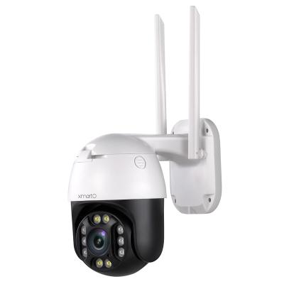 China NIGHT VISION XMARTO 2K 1296/1080P Auto Tracking CCTV Camera Bullet Outdoor Wireless,Two-Way Audio, Floodlight, Weatherproof for sale