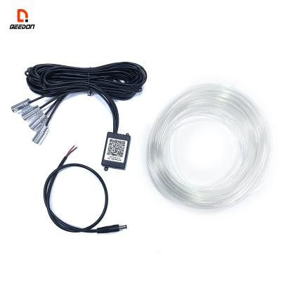 China High Brightness High Power Car Interior Design Fiber Optic Decorative Light Decorative Fiber Optic Lighting For Cars Controller Car Fiber Optics for sale