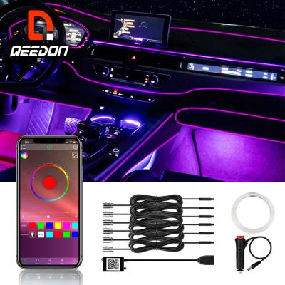 China Univeral Automobiles Neon Led Strip Light Custom Flexible Led Truck Lights For Car Interior Smartphone Control Chase Car Led Strip Light for sale