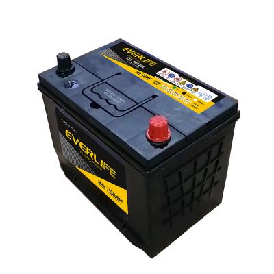 China Maintenance Free Engine Starter Battery Standard Lead Acid Battery 80D26L 70ah Automotive Starter Battery JIS for sale