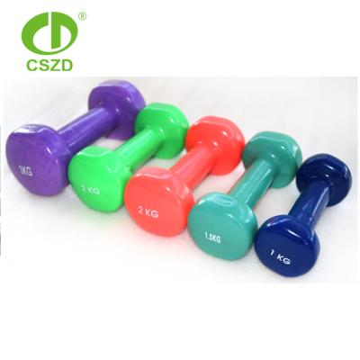 China Vinly And Good Price Body Cast Up Plastic Toy Kids Dumbbell For Kids for sale