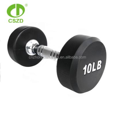 China PU dumbbell / dumbbell PU dumbbell / urethane weight lifting for sale