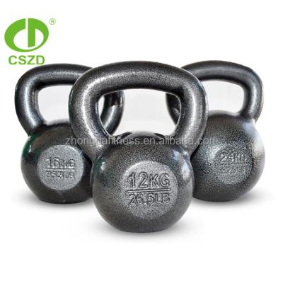 China Cast iron and painted custom logo 1lb 2lb 50kg cast iron kettlebell for wholesale for sale