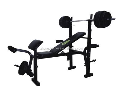 China Body Fitness Performance York 8500 Extreme Adjustable Weight Bench With Squat Stand for sale