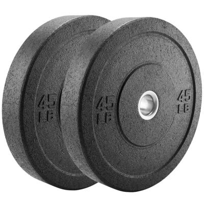 China Gym Exercise Fitness Use Crumb Temp Weight Rubber Bumper Plates Hi for sale