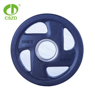 China Gym Exercise Rubber Ring For Cast Iron Weight Plate for sale