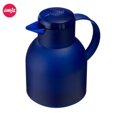 China PORTABLE Wholesale Double Wall Water Small Desktop Stainless Steel Thermo Insulated Electric Tea Kettle for sale