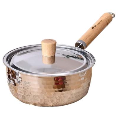 China Sustainable Kitchen Professional Custom Induction Quality Hot Pot Cooking Pot Roasting Stainless Pans for sale