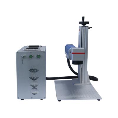 China Stainless Steel Deep Gold 20w 30watt 50w 70w 100w Silver Silver Sunlite Marking Fiber Laser Marking Machine for sale