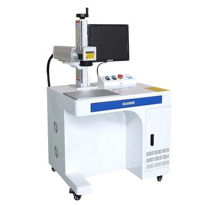 China Yongli 20W 30W 50W deep fiber metal marking machine with rotary portable laser marking machine mini laser marking machine for metal for sale