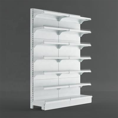 China Grocery Shelf Price Design Pet Shop Display Rack Single Sided High Quality Supermarket Gondola Shelving for sale