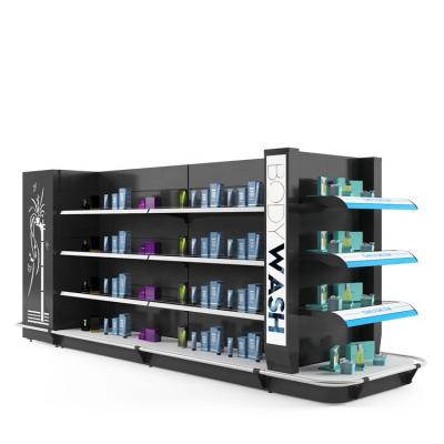 China Beautiful Yankees Double Sided Shelf Gondola Supermarket Store Rack/Shelf With High Quality /Rack For Sale for sale