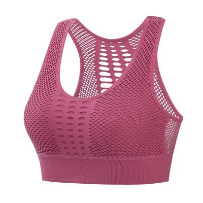 China New Beauty Viable Large Size Breathable Back No Steel Ring Sports Bra Yoga Running Fitness Underwear for sale