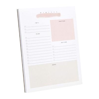 China Daily Weekly Loose Leaf Planner Tear Off Pad To Do List 6