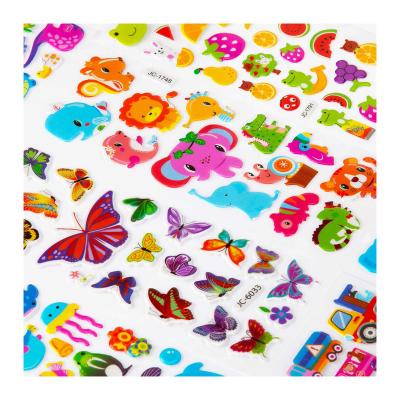 China Easy Peel and Stick Puffy 3D Laptop Stickers for Kids Toddlers Kids Teachers Reward School Projects Different Sticker Sheets for sale