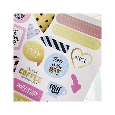 China Wholesale Colorful Waterproof+Eco-friendly 2021 Happy Calendar Weekly Budget Stickers Daily Planner Work Stickers Sheets for sale