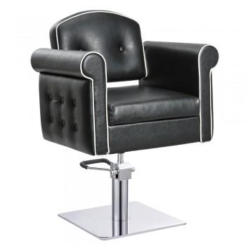 China Multipurpose Black Hairdresser Styling Chair Recliner Salon Chair For Hydraulic Barbershop Styling Chair for sale