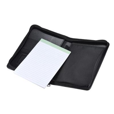 China High Quallity Best quality pu leather business bag notebook binder with card holders for sale