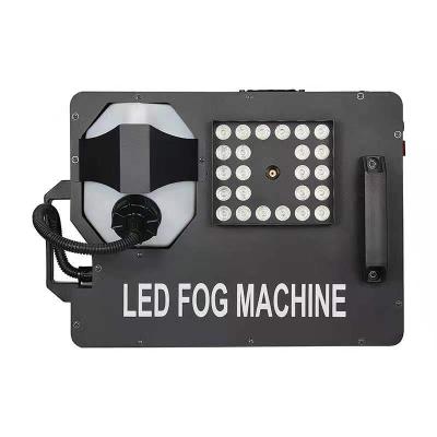 China SPARKEFFECT 1500W DMX 24 LED RGB Stage JET Effect Fog Machine Upward Smoke Machine For Disco Party SP-F1500 for sale