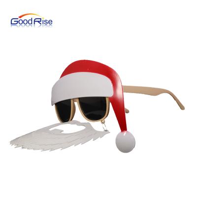 China Fashion Sunglasses GR-TY2024 Festival Promotional Festival Children's Colorful New Year Decoration Party Decorated Monocle Christmas 2021 Glasses for sale