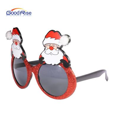 China 2021 Trendy Cheap Funny Cute Sunglasses Merry Christmas Party Sunglasses Fashion Sunglasses for sale