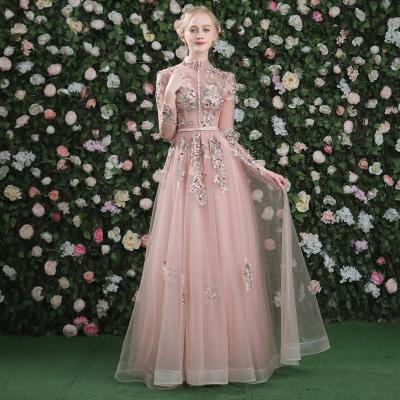 China S251 Anti-wrinkle Fashion News Ball Gown Women Cheap Elegant Cheap Evening Dresses 2021 High Quality Custom Made Flower Wedding Dresses for sale