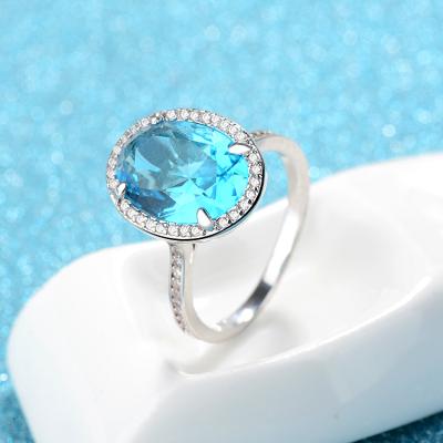 China S349F Gemstone Fashion Personality All-match Ring Trendy Stylish Explosive Jewelry for sale