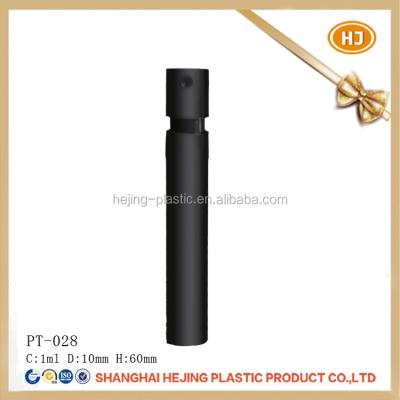 China Non spill 1ml spray bottle for perfume for sale